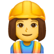 Woman Construction Worker on Samsung