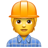 Construction Worker on WhatsApp