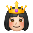 Princess: Light Skin Tone on Samsung