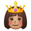 Princess: Medium Skin Tone on Samsung
