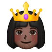 Princess: Dark Skin Tone on Samsung