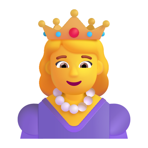 Princess on Microsoft 3D