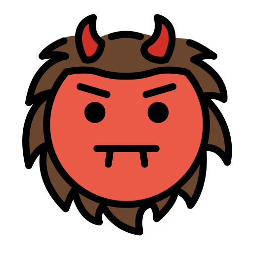 Japanese Ogre on OpenMoji