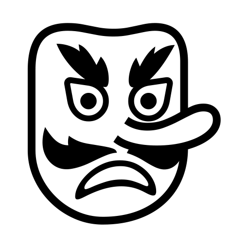 Japanese Goblin on Noto Emoji