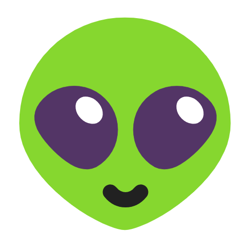 Extraterrestrial Alien on Microsoft Fluent