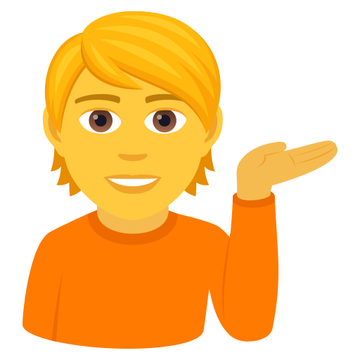 Information Desk Person on JoyPixels
