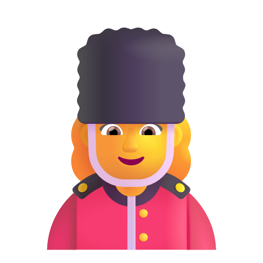 Woman Guard on Microsoft 3D