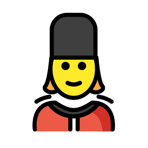 Woman Guard on OpenMoji