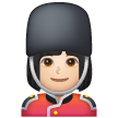 Woman Guard: Light Skin Tone on Samsung