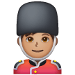 Man Guard: Medium Skin Tone on Samsung