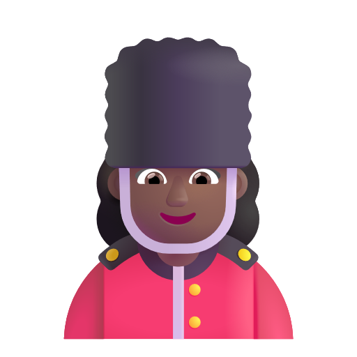 Woman Guard: Medium-Dark Skin Tone on Microsoft 3D