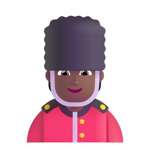 Guardsman: Medium-Dark Skin Tone on Microsoft 3D