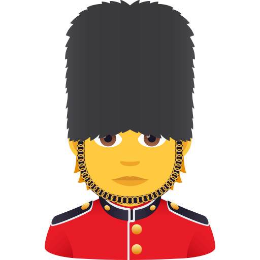 Guardsman on JoyPixels