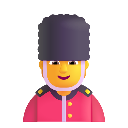 Guardsman on Microsoft 3D
