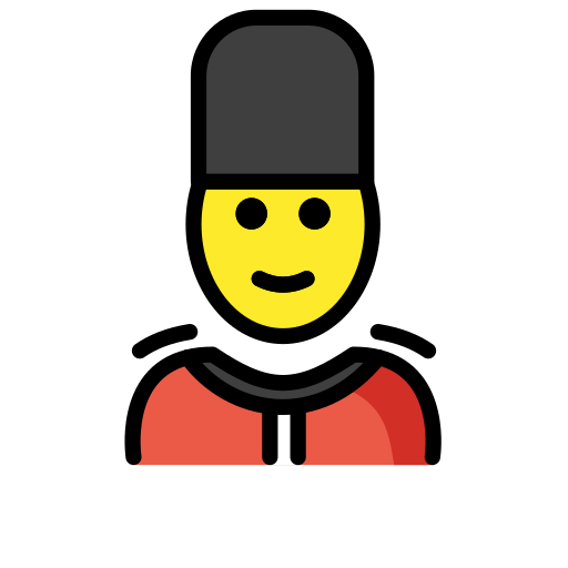 Guardsman on OpenMoji