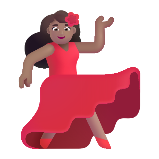 Dancer: Medium Skin Tone on Microsoft 3D
