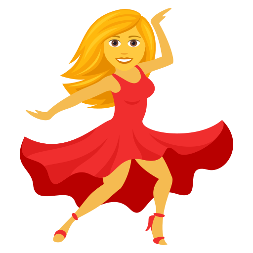 Dancer on JoyPixels