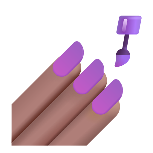 Nail Polish: Medium Skin Tone on Microsoft 3D
