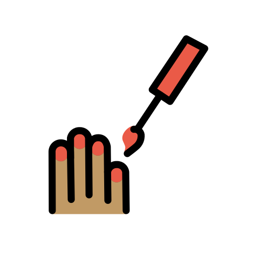 Nail Polish: Medium Skin Tone on OpenMoji