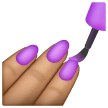 Nail Polish: Medium Skin Tone on Samsung