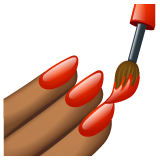 Nail Polish: Medium-Dark Skin Tone on WhatsApp
