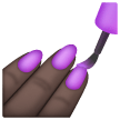 Nail Polish: Dark Skin Tone on Samsung