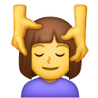 Woman Getting Massage on Samsung
