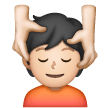 Face Massage: Light Skin Tone on Samsung