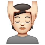 Face Massage: Light Skin Tone on WhatsApp