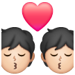 Kiss: Light Skin Tone on Samsung