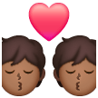 Kiss: Medium-Dark Skin Tone on Samsung