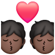 Kiss: Dark Skin Tone on Samsung