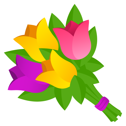 Bouquet on JoyPixels