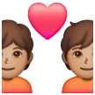 Couple With Heart: Medium Skin Tone on Samsung