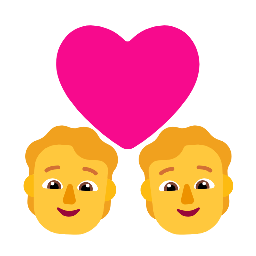 Couple With Heart on Microsoft Fluent