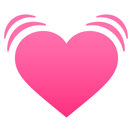 Beating Heart on JoyPixels