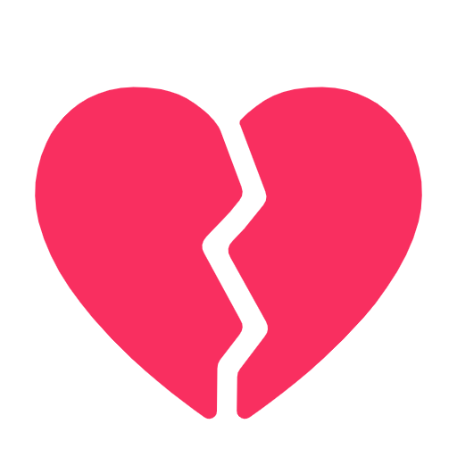 Broken Heart on Microsoft Fluent