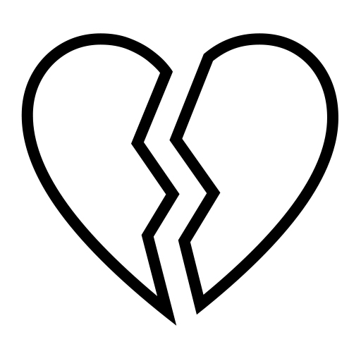 Broken Heart on Noto Emoji