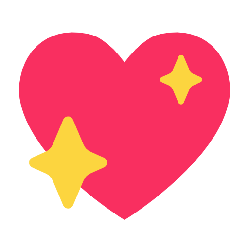 Sparkling Heart on Microsoft Fluent