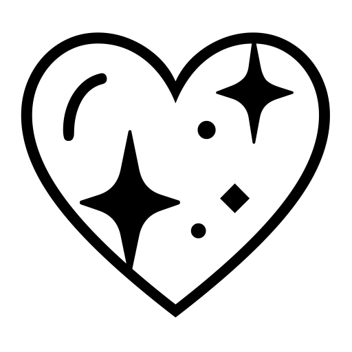 Sparkling Heart on Noto Emoji