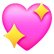 Sparkling Heart on Samsung