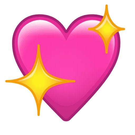 Sparkling Heart on Telegram