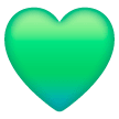 Green Heart on Samsung
