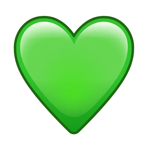 Green Heart on Telegram