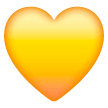 Yellow Heart on Samsung