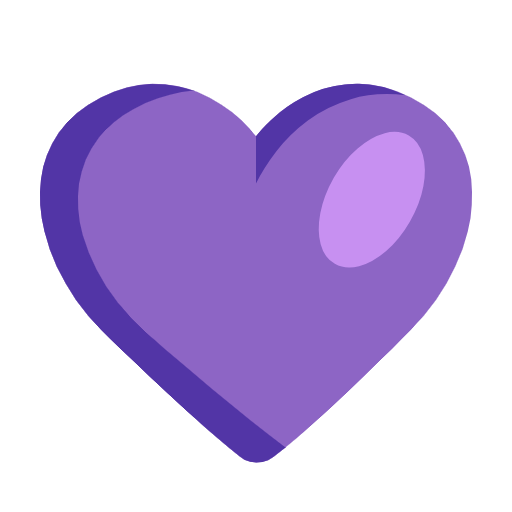 Purple Heart on Microsoft Fluent
