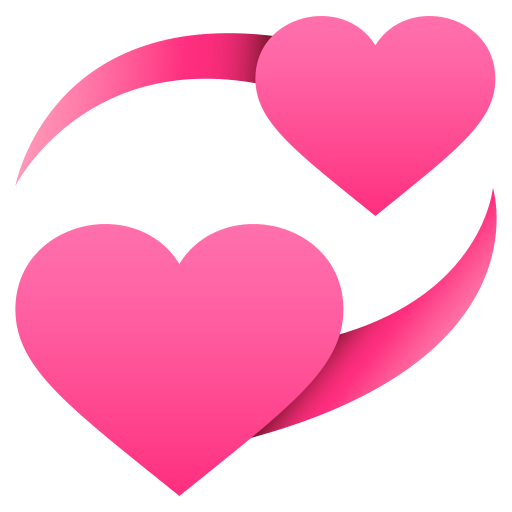 Revolving Hearts on JoyPixels