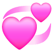 Revolving Hearts on Samsung