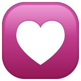 Heart Decoration on WhatsApp