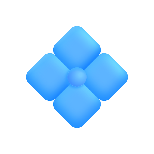 Diamond Shape With A Dot Inside on Microsoft 3D
